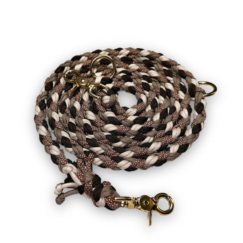 Geflochtene Paracord Hundeleine im Onlineshop Bellousya
